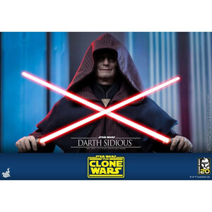 Hot Toys Star Wars The Clone Wars 1/6 Scale Darth Sidious 