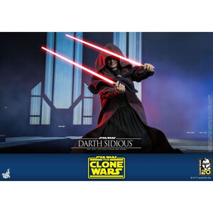 Hot Toys Star Wars The Clone Wars 1/6 Scale Darth Sidious 
