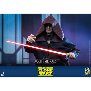 Hot Toys Star Wars The Clone Wars 1/6 Scale Darth Sidious 
