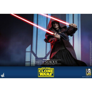 Hot Toys Star Wars The Clone Wars 1/6 Scale Darth Sidious 