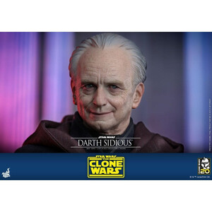 Hot Toys Star Wars The Clone Wars 1/6 Scale Darth Sidious 