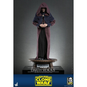 Hot Toys Star Wars The Clone Wars 1/6 Scale Darth Sidious 