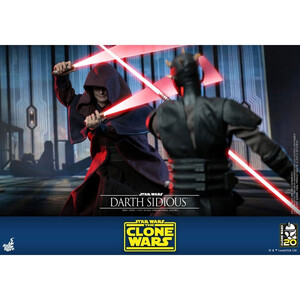 Hot Toys Star Wars The Clone Wars 1/6 Scale Darth Sidious 