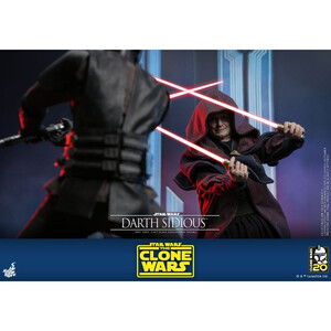 Hot Toys Star Wars The Clone Wars 1/6 Scale Darth Sidious 
