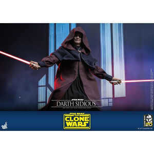 Hot Toys Star Wars The Clone Wars 1/6 Scale Darth Sidious 