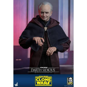 Hot Toys Star Wars The Clone Wars 1/6 Scale Darth Sidious 