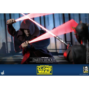 Hot Toys Star Wars The Clone Wars 1/6 Scale Darth Sidious 