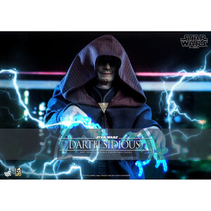 Hot Toys Star Wars The Clone Wars 1/6 Scale Darth Sidious 