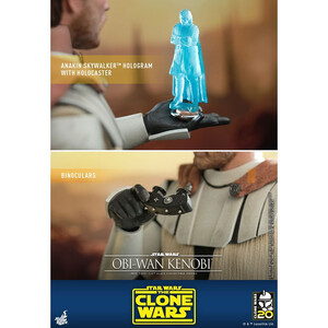 Hot Toys Star Wars The Clone Wars 1/6 Scale Obi-Wan Kenobi 