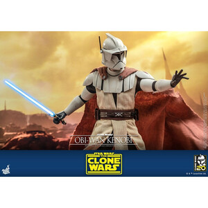 Hot Toys Star Wars The Clone Wars 1/6 Scale Obi-Wan Kenobi 