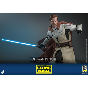 Hot Toys Star Wars The Clone Wars 1/6 Scale Obi-Wan Kenobi 