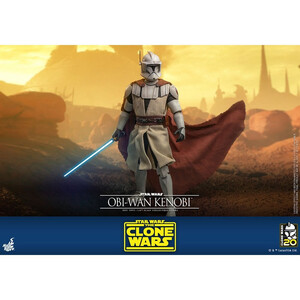 Hot Toys Star Wars The Clone Wars 1/6 Scale Obi-Wan Kenobi 