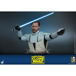 Hot Toys Star Wars The Clone Wars 1/6 Scale Obi-Wan Kenobi 