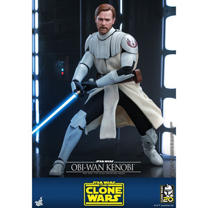 Hot Toys Star Wars The Clone Wars 1/6 Scale Obi-Wan Kenobi 