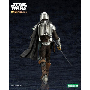 Kotobukiya Star Wars The Mandalorian 1/10 Scale ARTFX Mandalorian & Grogu with Beskar Staff 