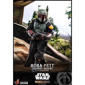 Hot Toys Star Wars The Mandalorian 1/6 Scale Boba Fett (Repaint Armor) 