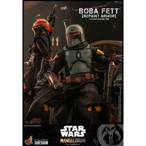 Hot Toys Star Wars The Mandalorian 1/6 Scale Boba Fett (Repaint Armor) 