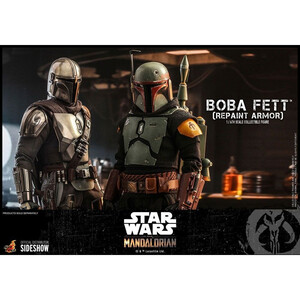 Hot Toys Star Wars The Mandalorian 1/6 Scale Boba Fett (Repaint Armor) 