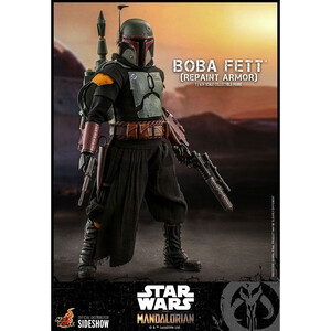 Hot Toys Star Wars The Mandalorian 1/6 Scale Boba Fett (Repaint Armor) - Damaged packaging 