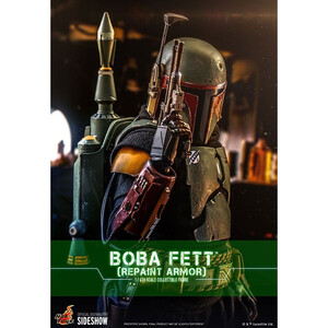 Hot Toys Star Wars The Mandalorian 1/6 Scale Boba Fett (Repaint Armor) - Damaged packaging 