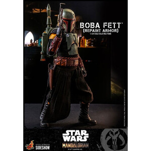 Hot Toys Star Wars The Mandalorian 1/6 Scale Boba Fett (Repaint Armor) - Damaged packaging 