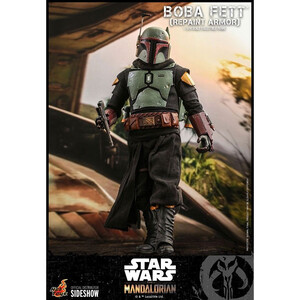 Hot Toys Star Wars The Mandalorian 1/6 Scale Boba Fett (Repaint Armor) - Damaged packaging 