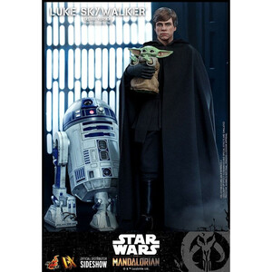Hot Toys Star Wars The Mandalorian 1/6 Scale Luke Skywalker (Deluxe Version) 