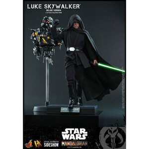 Hot Toys Star Wars The Mandalorian 1/6 Scale Luke Skywalker (Deluxe Version) 