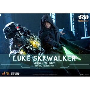 Hot Toys Star Wars The Mandalorian 1/6 Scale Luke Skywalker (Deluxe Version) 