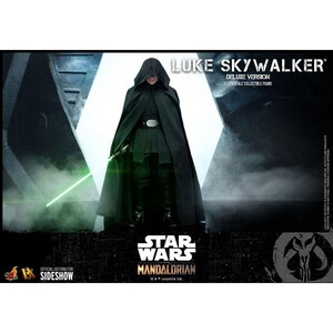 Hot Toys Star Wars The Mandalorian 1/6 Scale Luke Skywalker (Deluxe Version) 