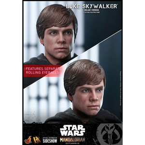 Hot Toys Star Wars The Mandalorian 1/6 Scale Luke Skywalker (Deluxe Version) 