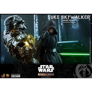 Hot Toys Star Wars The Mandalorian 1/6 Scale Luke Skywalker (Deluxe Version) 