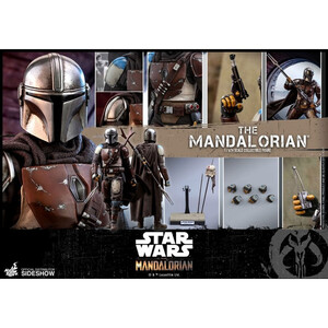 Hot Toys Star Wars The Mandalorian 1/6 Scale The Mandalorian - Damaged packaging 