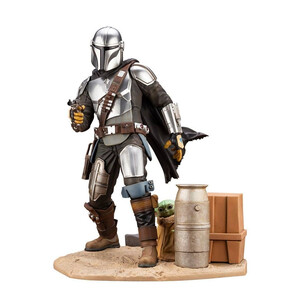 Kotobukiya Star Wars The Mandalorian 1/7 Scale ARTFX Mandalorian & The Child 
