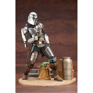 Kotobukiya Star Wars The Mandalorian 1/7 Scale ARTFX Mandalorian & The Child 