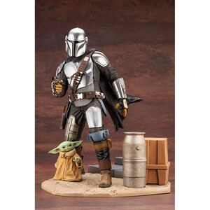 Kotobukiya Star Wars The Mandalorian 1/7 Scale ARTFX Mandalorian & The Child 