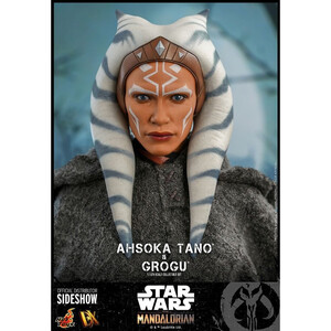 Hot Toys Star Wars The Mandalorian 2-Pack 1/6 Scale Ahsoka Tano & Grogu 