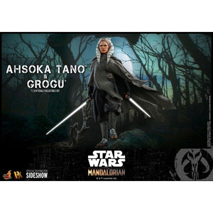 Hot Toys Star Wars The Mandalorian 2-Pack 1/6 Scale Ahsoka Tano & Grogu 