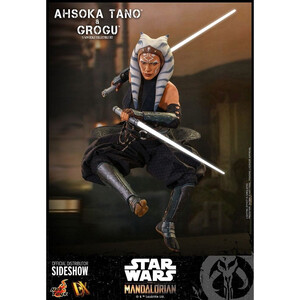 Hot Toys Star Wars The Mandalorian 2-Pack 1/6 Scale Ahsoka Tano & Grogu 