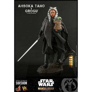 Hot Toys Star Wars The Mandalorian 2-Pack 1/6 Scale Ahsoka Tano & Grogu 