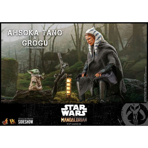 Hot Toys Star Wars The Mandalorian 2-Pack 1/6 Scale Ahsoka Tano & Grogu 