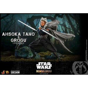 Hot Toys Star Wars The Mandalorian 2-Pack 1/6 Scale Ahsoka Tano & Grogu 