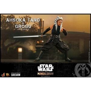 Hot Toys Star Wars The Mandalorian 2-Pack 1/6 Scale Ahsoka Tano & Grogu 
