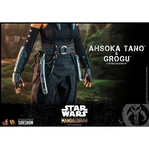 Hot Toys Star Wars The Mandalorian 2-Pack 1/6 Scale Ahsoka Tano & Grogu 