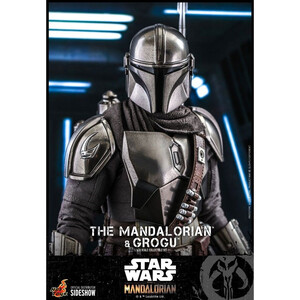 Hot Toys Star Wars The Mandalorian 2-Pack 1/6 Scale The Mandalorian & Grogu 