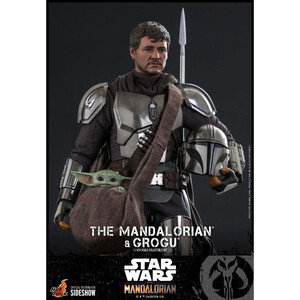 Hot Toys Star Wars The Mandalorian 2-Pack 1/6 Scale The Mandalorian & Grogu 