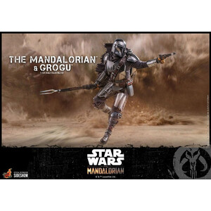 Hot Toys Star Wars The Mandalorian 2-Pack 1/6 Scale The Mandalorian & Grogu 