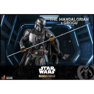 Hot Toys Star Wars The Mandalorian 2-Pack 1/6 Scale The Mandalorian & Grogu 