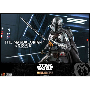 Hot Toys Star Wars The Mandalorian 2-Pack 1/6 Scale The Mandalorian & Grogu 