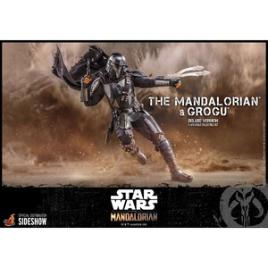 Hot Toys Star Wars The Mandalorian 2-Pack 1/6 Scale The Mandalorian & Grogu Deluxe Version 